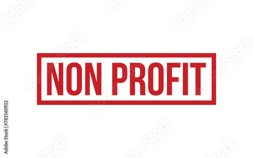 Non Profit Rubber Stamp Seal Vector