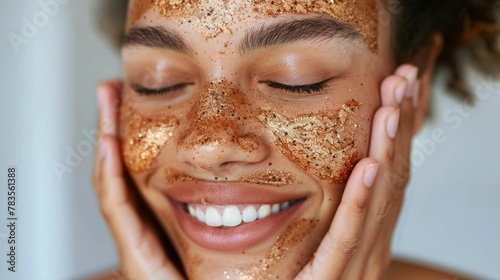 Glowing Exfoliating Skin Reveal A Nourishing Beauty Ritual for Radiant Refreshed Complexion