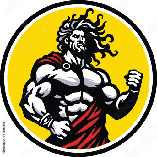 Hercules Son of Zeus Logo
