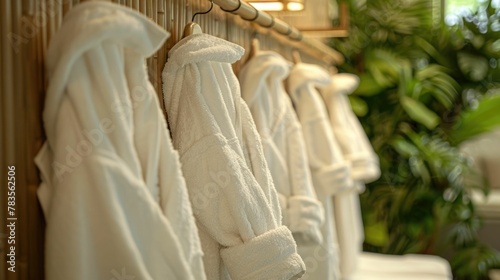 Spa like Robes and Slippers Arranged for a Relaxing and Luxurious Guest Experience © Intelligent Horizons