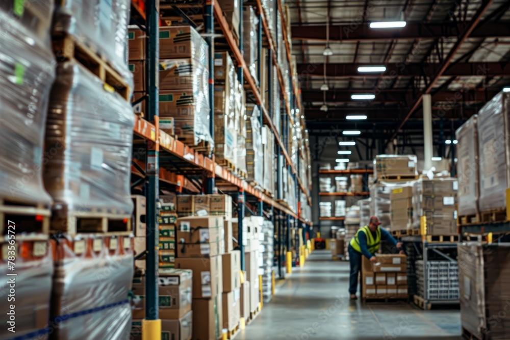 Warehouse Logistics in Motion, Midrange Perspective