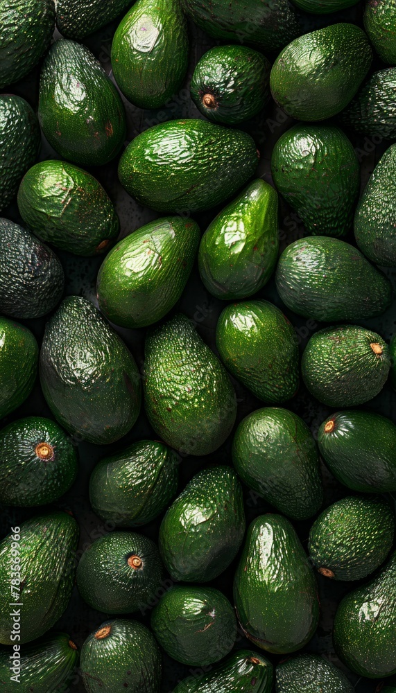 Avocado Texture Background Close-up Avocado Texture Background Close-up