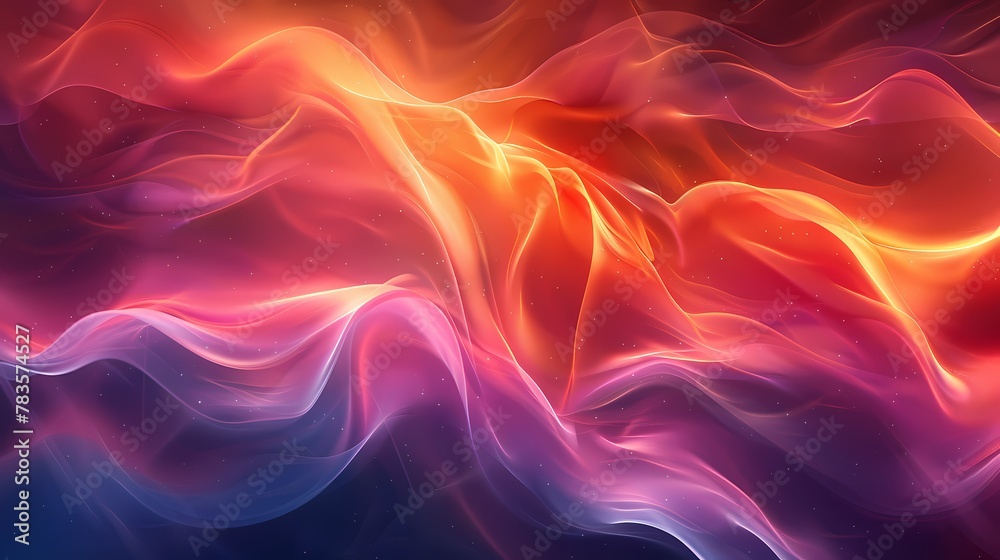 A dynamic abstract background with intersecting lines and vibrant color gradients, evoking a sense of dynamism and excitement