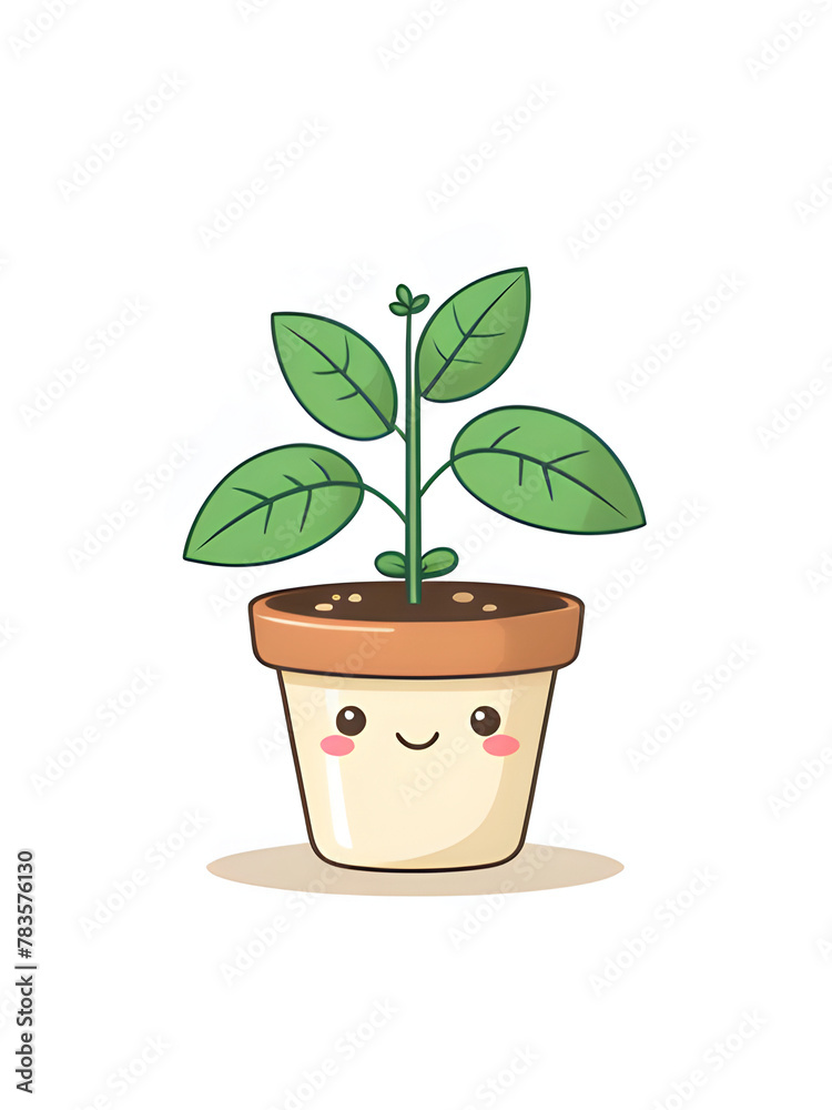 plant in pot plant in pot