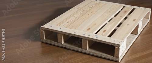 Wooden pallet cut out in Bright Colours 