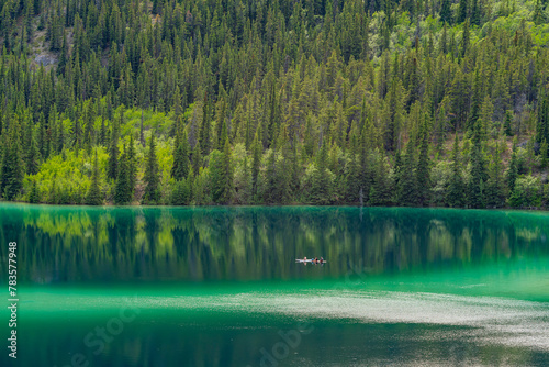 Beautiful Emerald Lake Skagway Alaska
