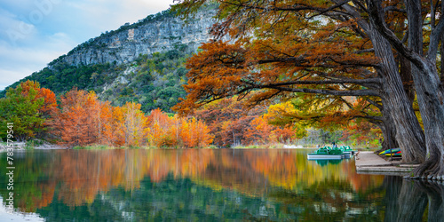Wonderful Fall Color Garner State Park