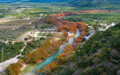 Amazing Fall Color Garner State Park