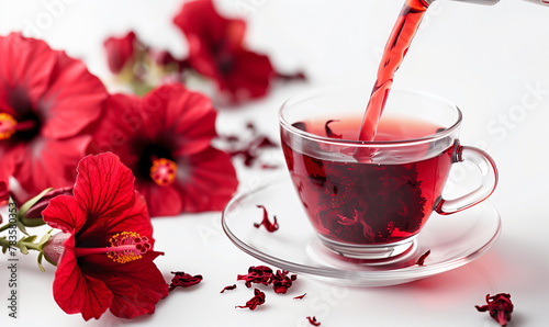 Steep in Wellness: Hibiscus Tea for Daily Health photo