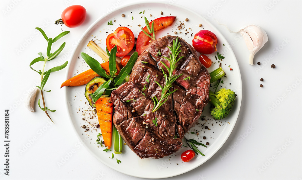 Grilled to Perfection: Succulent Beefsteak for Dinner