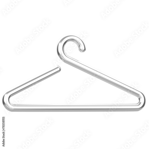 3d icon of a cloth hanger