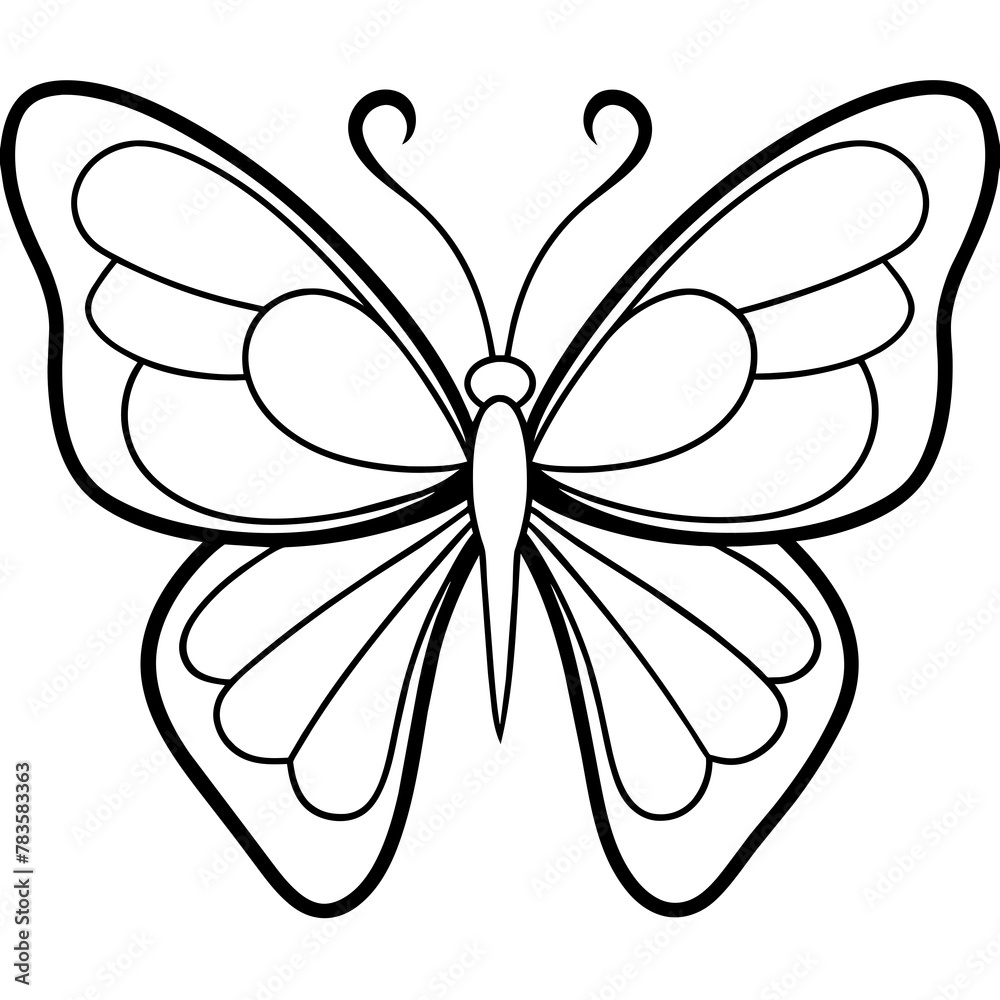 Butterfly vector illustration.
Butterfly vector illustration.