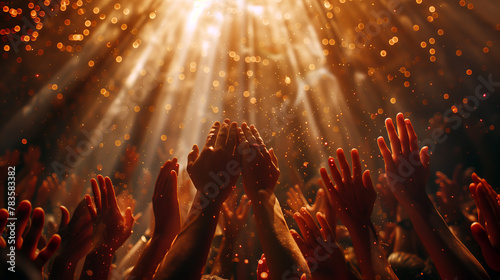 Many Hands Reaching for the Light, Spiritual Unity and Aspiration