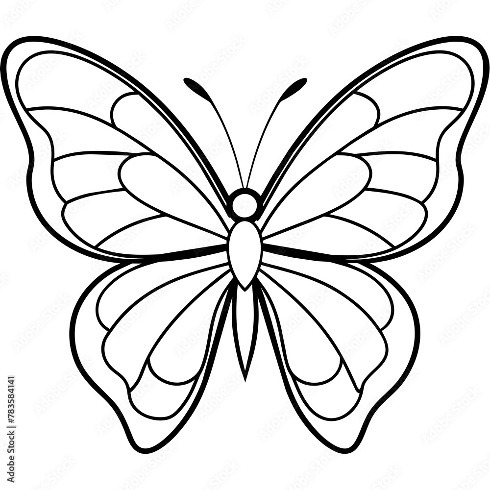 Butterfly vector illustration.
Butterfly vector illustration.