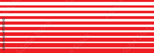 Top view of white and red striped surface for background. Red vertical lines on halftone white background. Linear graphic illustration. Pattern, paper, design, packaging, Christmas. 11:11