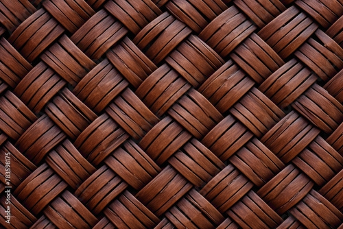 Woven basket texture.