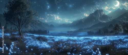 time clouds over the mountains