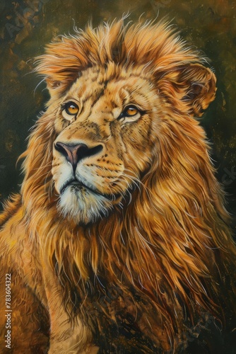 portrait of a lion © Nica