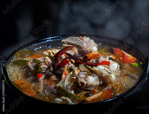 Tom Yum Bone Pork with Clear Water