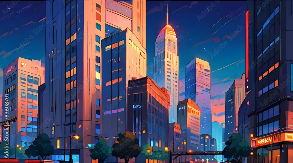 Fototapeta premium city