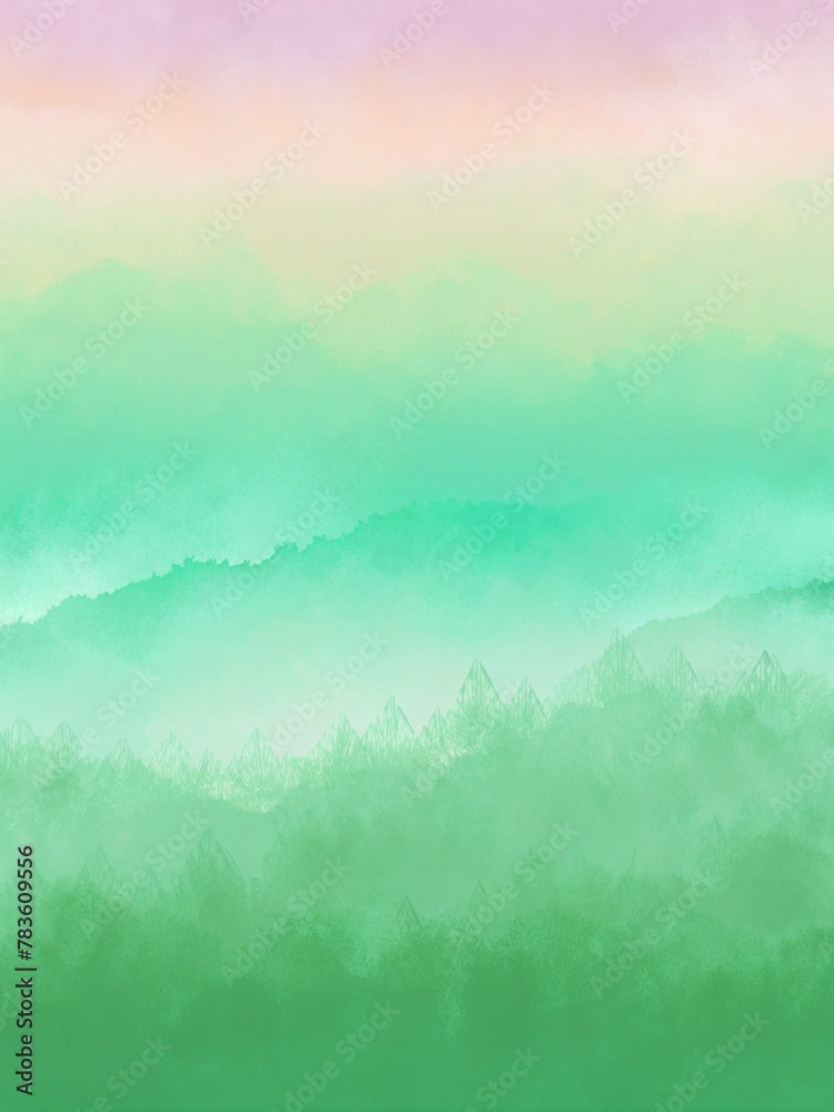 green gradient