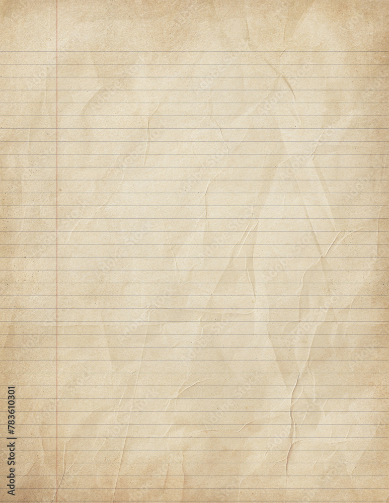 Grunge Paper Texture Background with Line