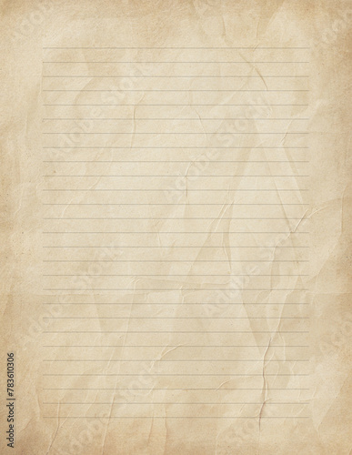 Grunge Paper Texture Background with Line