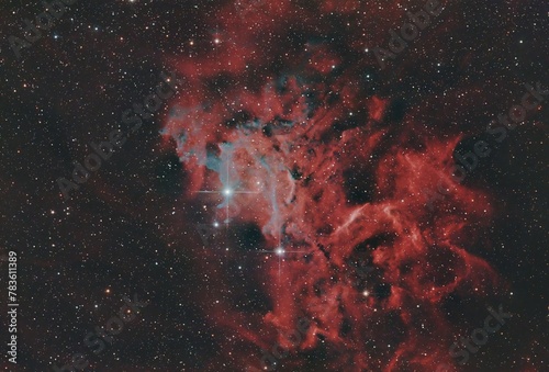 IC 405 nebula