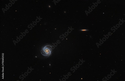 spiral galaxy M100