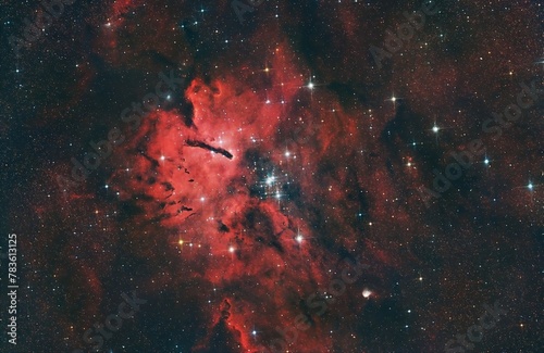 Space Nebula (NGC 6823)