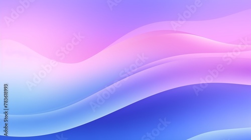 Dreamy Blue Purple Vibrant Gradient Vector Background. Sunrise, Sunset, Sky, Water Color Overlay Neon Design Element. Dreamy Unfocussed Holograph Luxury Texture. Fluid Lights Minimal Digital Gradient.