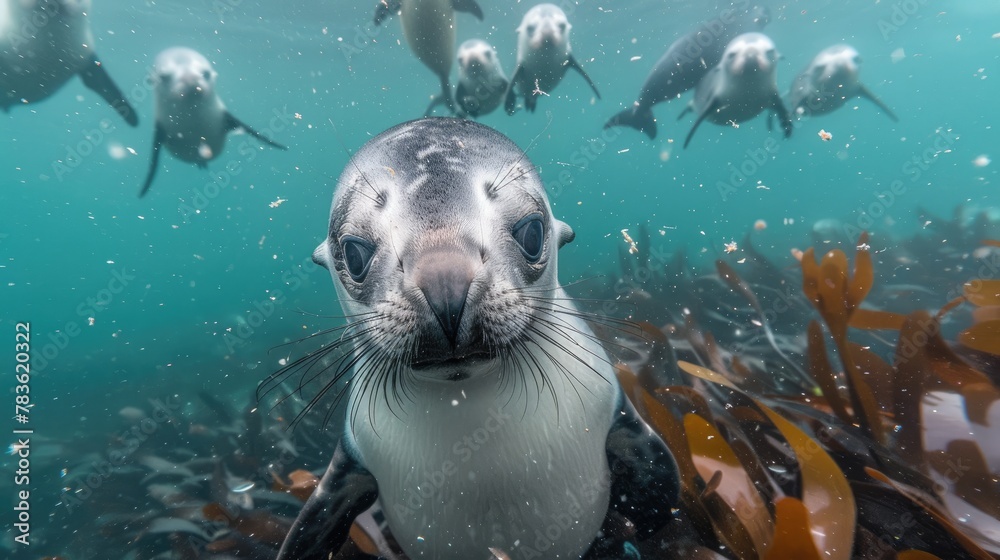 Fototapeta premium Marine life sanctuary