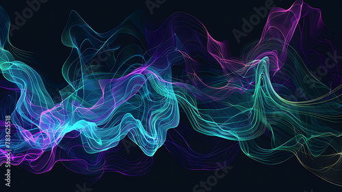 abstract line electrical illustration.
