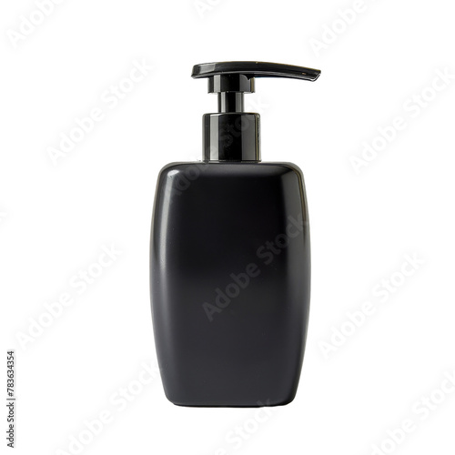 Black Soap Dispenser with Pump, Focus on Hygiene and Modern Bathroom Accessories.