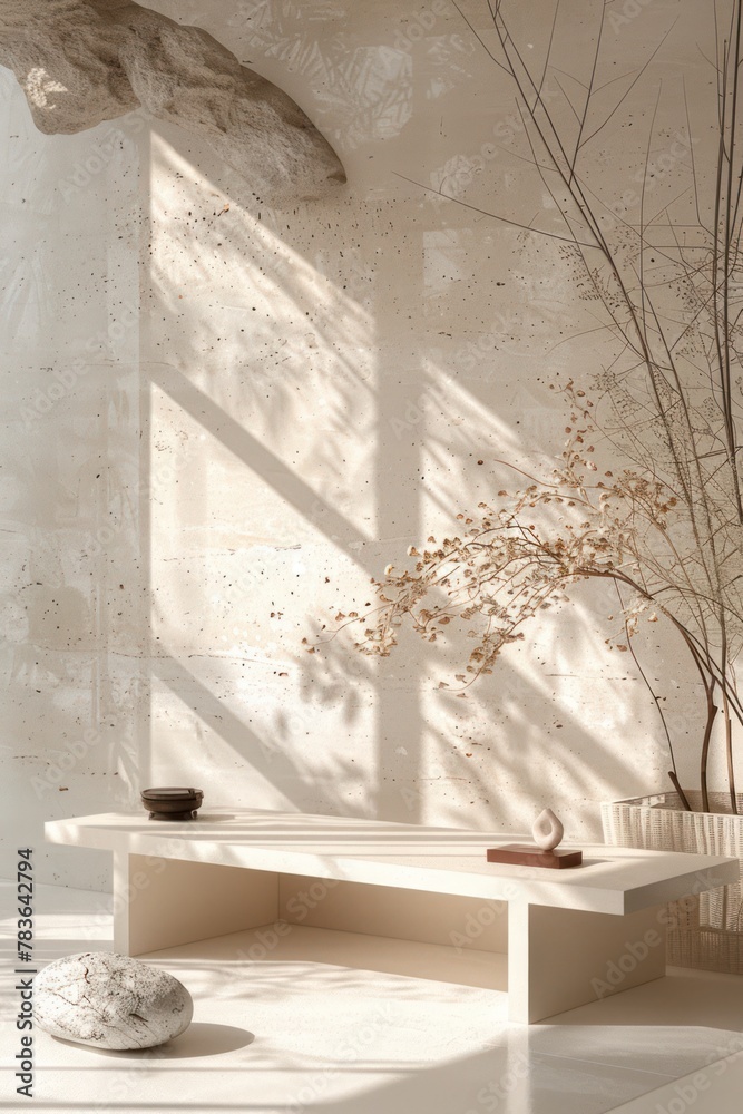 Stack of spa stones and bamboo. Background for spa salons on isolated background with copy space Stack of spa stones and bamboo. Background for spa salons on isolated background with copy space