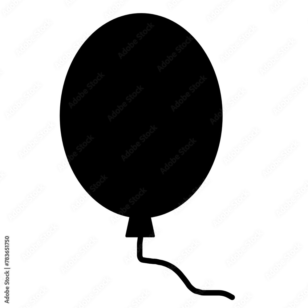 black balloon icon black balloon icon