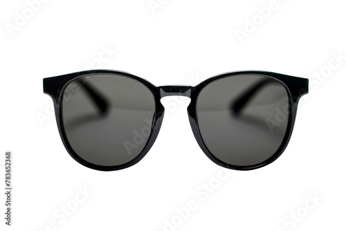 Summer sunglasses with modern and minimal style isolated on background, Fashion accessories for male and female in vacation holiday for protect sunlight.
