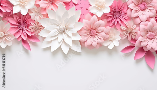 A bouquet of flowers with pink and white flowers