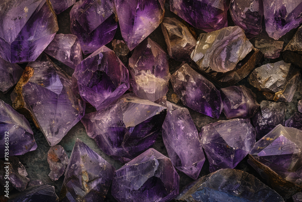Textured background of amethysts: luxury, purple, jeweller and rainmaker Textured background of amethysts: luxury, purple, jeweller and rainmaker