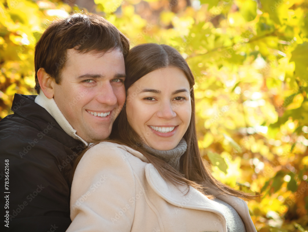 Happy smiling couple Happy smiling couple