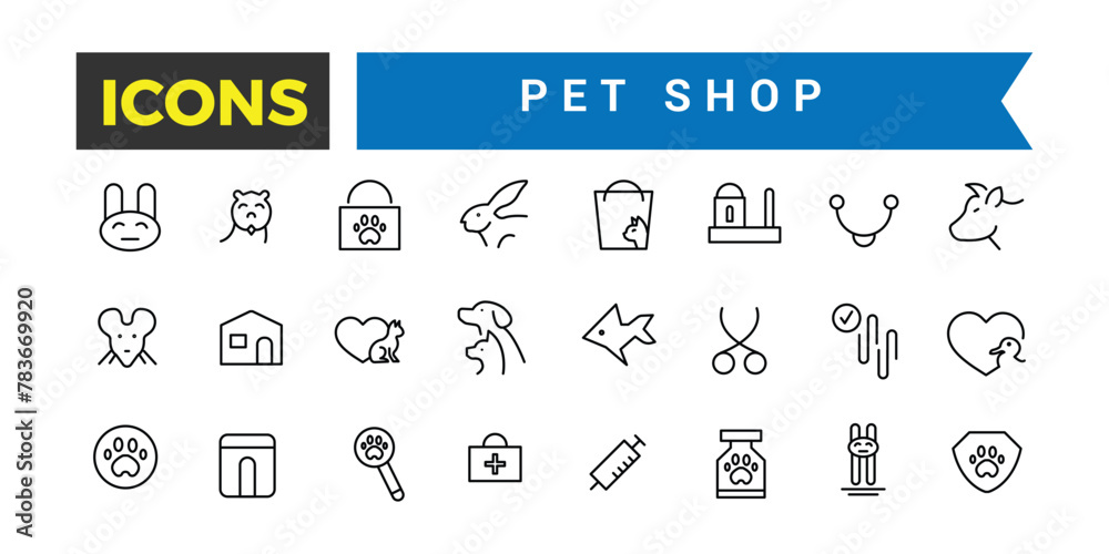 Pet Shop Icon Set, Set Of Cat And Dog, Cat Litter Box, Leash Collar, Canned Food, Pet Carrier, Vet, Animal Vaccination Certificate, Birdhouse Vector Icons, Vector Illustration Pet Shop Icon Set, Set Of Cat And Dog, Cat Litter Box, Leash Collar, Canned Food, Pet Carrier, Vet, Animal Vaccination Certificate, Birdhouse Vector Icons, Vector Illustration