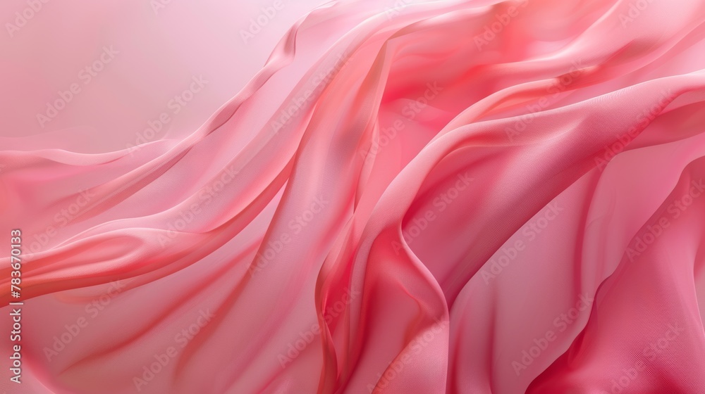 Obraz premium The background is smooth, red-pink. 