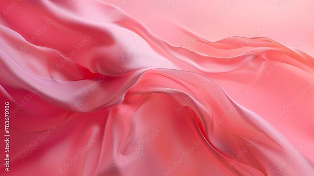 The background is smooth, red-pink. The background is smooth, red-pink.