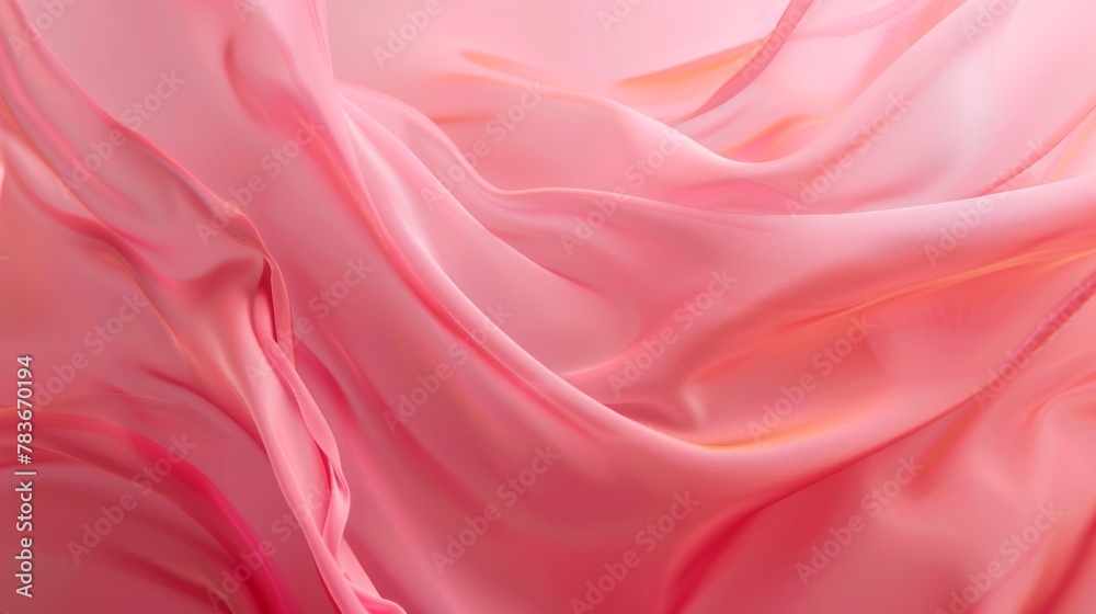 Fototapeta premium The background is smooth, red-pink.