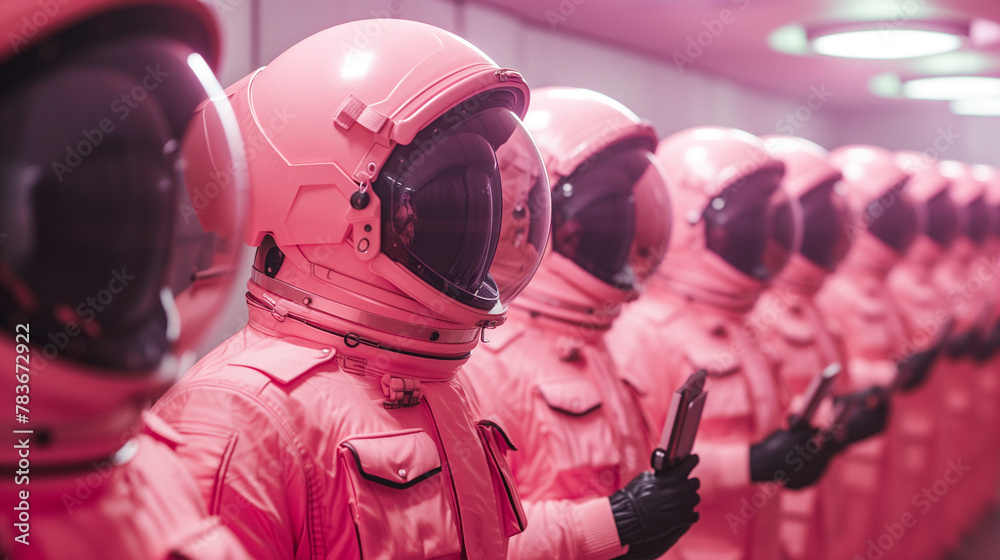 Modern Women Empowered by Technology. Equality, Diversity, Leadership, Teamwork, Professional Career Success. Courage, Strength, Motivation. Cyber Space Suits, Science, Progress, Activism, Feminism Modern Women Empowered by Technology. Equality, Diversity, Leadership, Teamwork, Professional Career Success. Courage, Strength, Motivation. Cyber Space Suits, Science, Progress, Activism, Feminism