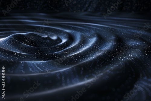 Generation of gravitational waves, a crucial aspect of gravitational and astrophysical studies, linked with the fundamental theories of quantum physics. photo