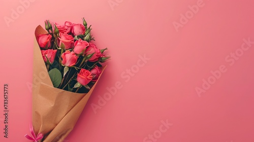  bouquet lies on the studio background