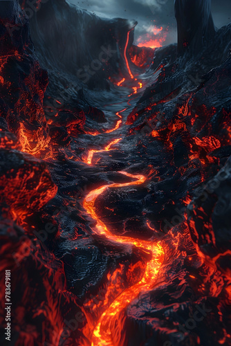 Journeying into the Heart of Volcanic Darkness Secrets of the Earth s Fiery Depths Revealed in Cinematic Photographic Splendor