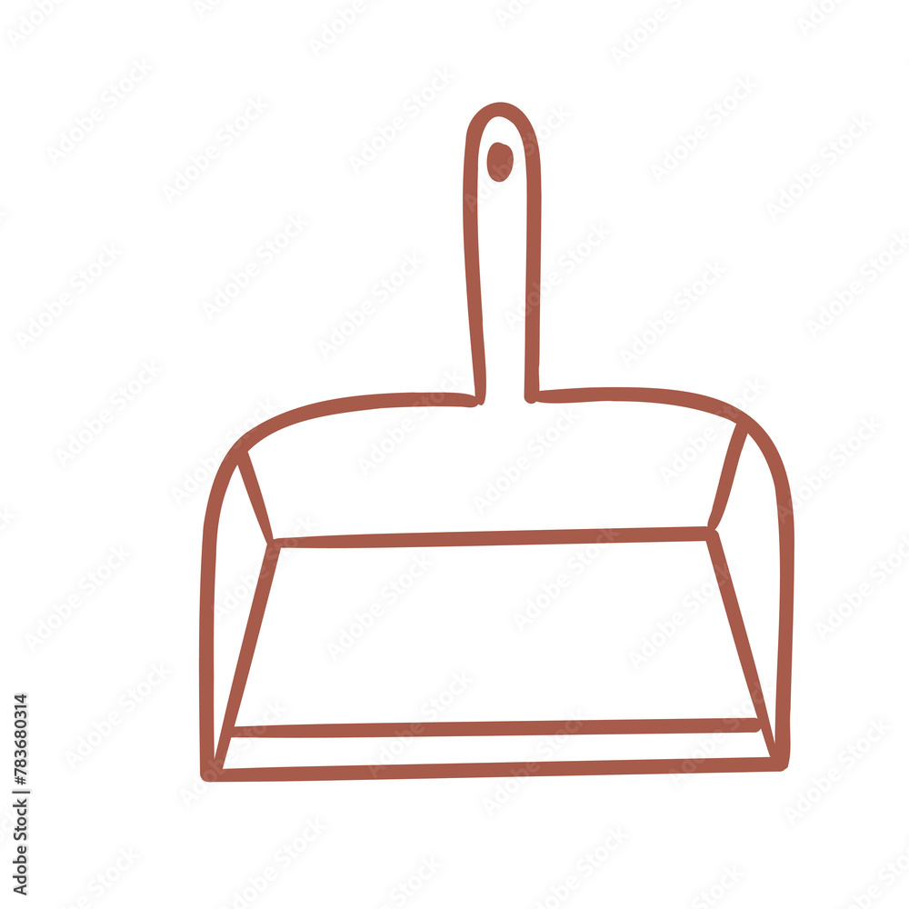 dust pan short tail illustration dust pan short tail illustration