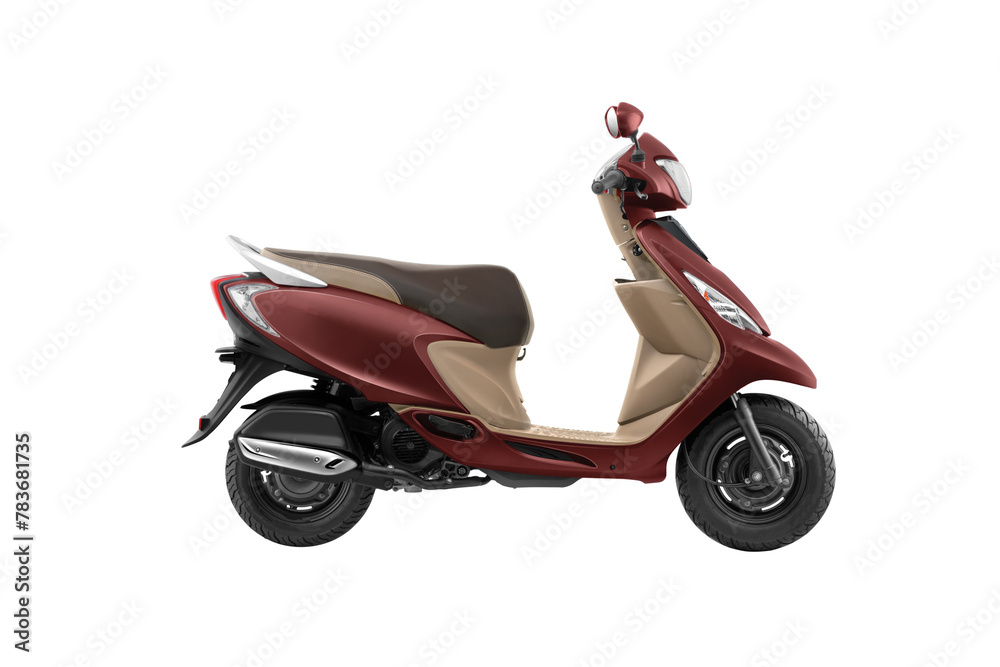 Brown future scooter, electric scooter or scooty Brown future scooter, electric scooter or scooty